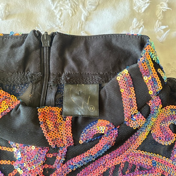 Rainbow Sequin Bodysuit - Picture 7 of 10